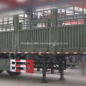 Container carrier semi trailer