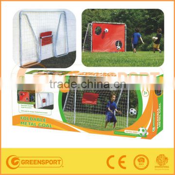 Foldable soccer goal net/football goal outdoor with multi faction