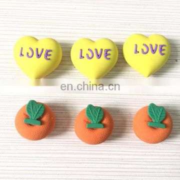 Logo customized eraser with printing,free sample china Cute office school pencil rubber