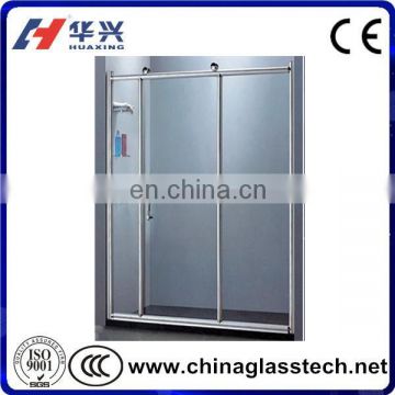 Factory Sale Shower Room Aluminum Frosted Glass Interior Doors Lowes