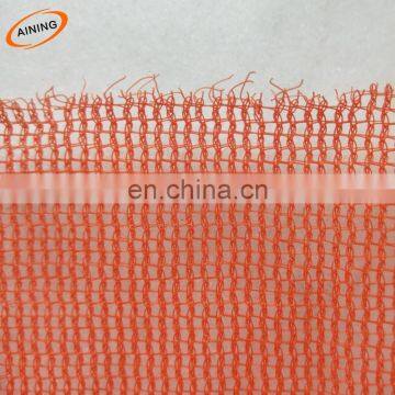 HDPE orange plastic safety netting from china manufacturer