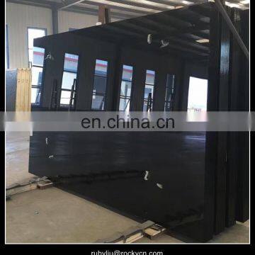 black glass, black pvb film laminated glass, dark black pvb film glass