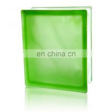 green acid glass block