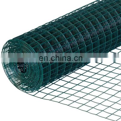 PVC Coated Wire Mesh Construction Fence Green Garden Mesh Fencing