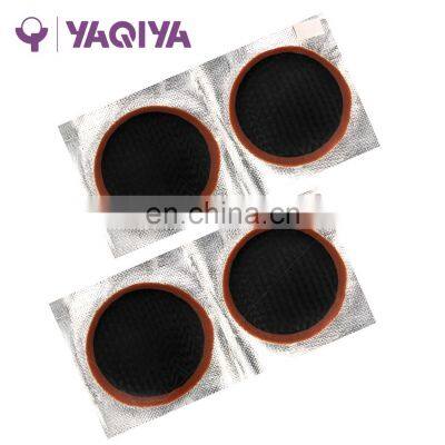 Anti leakage tubeless tire repair nature rubber patch brown color