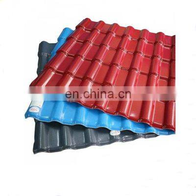 cheap price Corrosion Resistance long life time Spanish ASA Synthetic Resin Roof Tiles for industry villa home