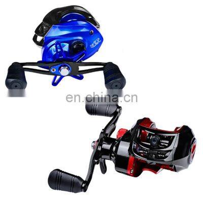 Amazon Good Price  Metal 18+1BB 7-10 kg Max Drag 7.1:1 Bait Casting Reels Red Blue Color reel fishing saltwater