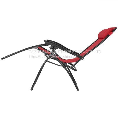 China Part Folding Used Oversize Reclining Wholesale Headrest Recliner Cup Holder Sleeping with Footrest Zero Gravity Chair