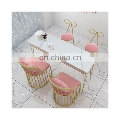 New Beauty Salon Furniture Metal Table Manicure Table