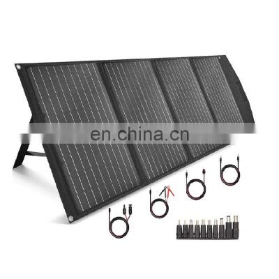 Foldable Solar Panel Hot Selling And High Efficiency Portable Solar Panel 100W Waterproof Folding Solar Panel