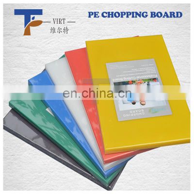 recycled material soft hdpe plastic sheet chopping board