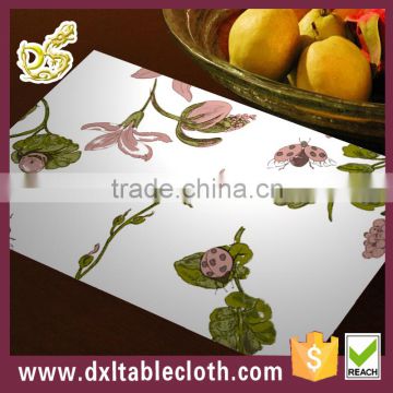 Home full color printing 2015 new design PEVA placemat