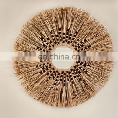 Hot Sale Seagrass wall mirror and touches of back Art Decor Living Room BathRoom Manufacturer Vietnam Supplier