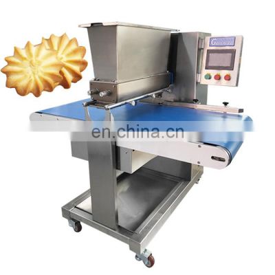 Type600 Production line fortune cookies dough depositor macaron designer small cookie biscuit making extrusion machine