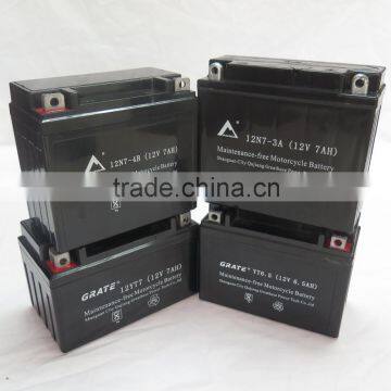 motorycle battery factory maintenance free lead acid motorcycle battery12v 7ah motorcycle battery