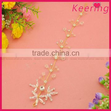 Girl acryilc bridal wedding hair accessories made in China WHD-020