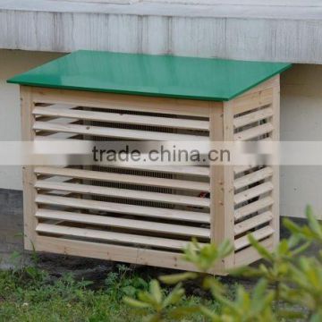 wooden air-condition shelf