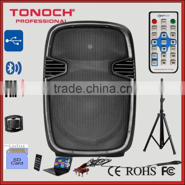 15'' outdoors pa Sound speaker box system with bluetooth (PN15)