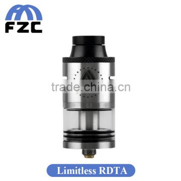 Latest ijoy limitless rtda 4ml capacity Diy limitless rda with 2 post deck