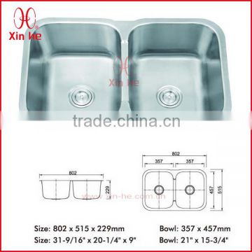 HOT SALE stainless steel undermount kitchen sink