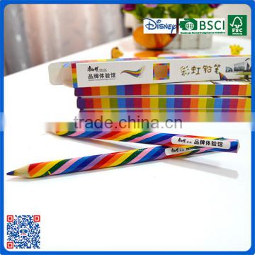 new hot sales rainbow pencil for promotion sets
