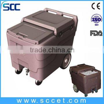 SB1-C110 dry ice serving cooler in bar and hotel dry ice carriage cooler