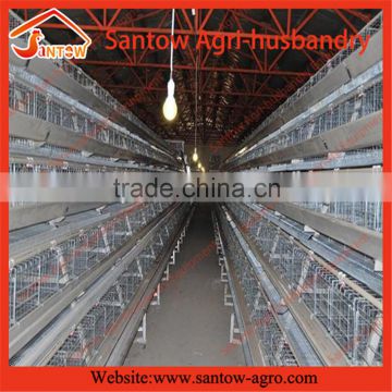 Strong metal fram chicken poultry cage