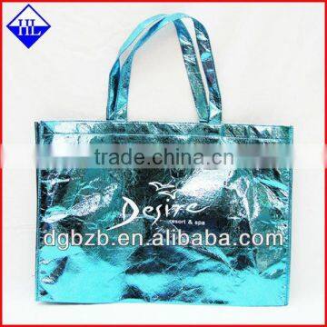 non woven bags with shiny lamination