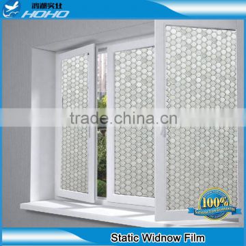 the Reasonable price and temporary flower design glass film for window