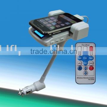 7 in 1-C Car kit FM transmitter with Remote control (GF-F7-C)