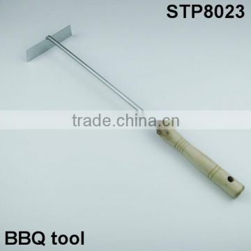 wooden handle garden hand tool