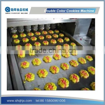 New two colors cookies making machine