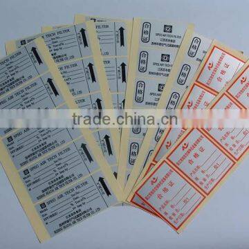 permanent Transparent Multifunction sticker/Adhesive Sticker