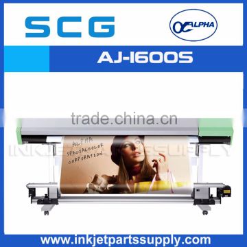 Alpha large format printer eco solvent printing machine from China
