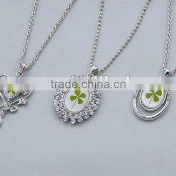 4 leaf clover jewelry necklace made in China