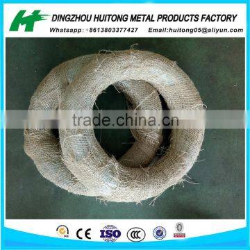 Electro & Hot Dipped Galvanized Iron Wire BWG22 in dingzhou Factory