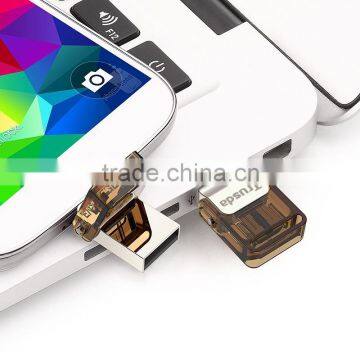 2016 New product!! Custom Logo usb 2.0 1th usb flash drive otg usb flash drive for mobiles