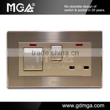 MGA A9 Series kitchen switch and socket