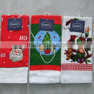 christmas velour wholsale cotton tea towel