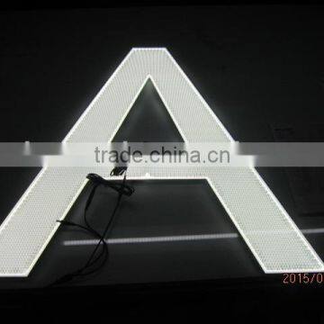 Finland led channel letters led facade letters led custom logos led lighting stairs