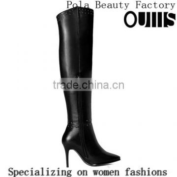 2016 latest design high quality women winter high heel boots CP6879