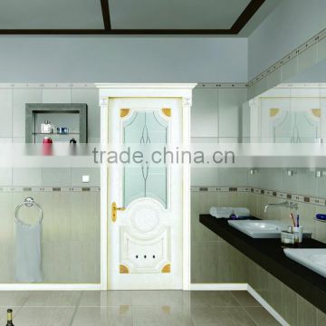 Hot sale single wooden door designs for bathroom design door DA-39