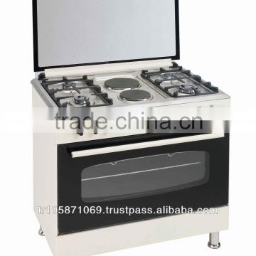 60X90 GAS OVEN (4 GAS + 2 ELECTRIC )