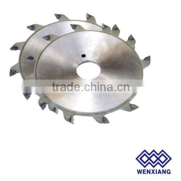 High efficiency tct circular saw with guide