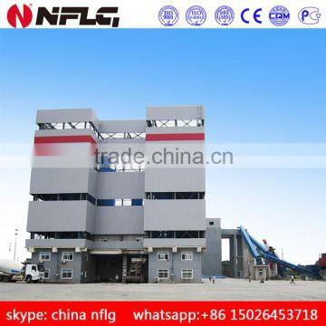 High profit construction equipments precast mobile concrete mixing plant