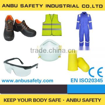 Safety products for the protection from head to toe