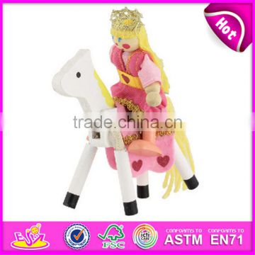 2016 wholesale cheap kids funny wooden marionette for sale W06D025