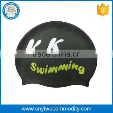 waterproof silicone Chinese college swim caps for long hair