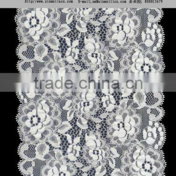 nylon spandex lace for lingerie and wedding dress lace