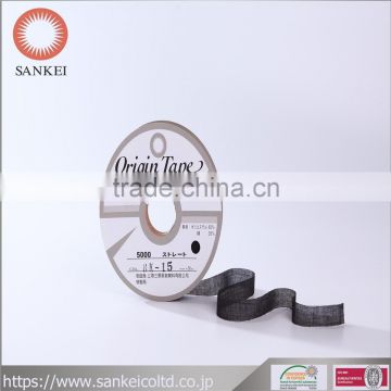 Straight interlining cutting tape,it sticks to fabrics with all kinds of quality and used in different fabrics 5000-ST